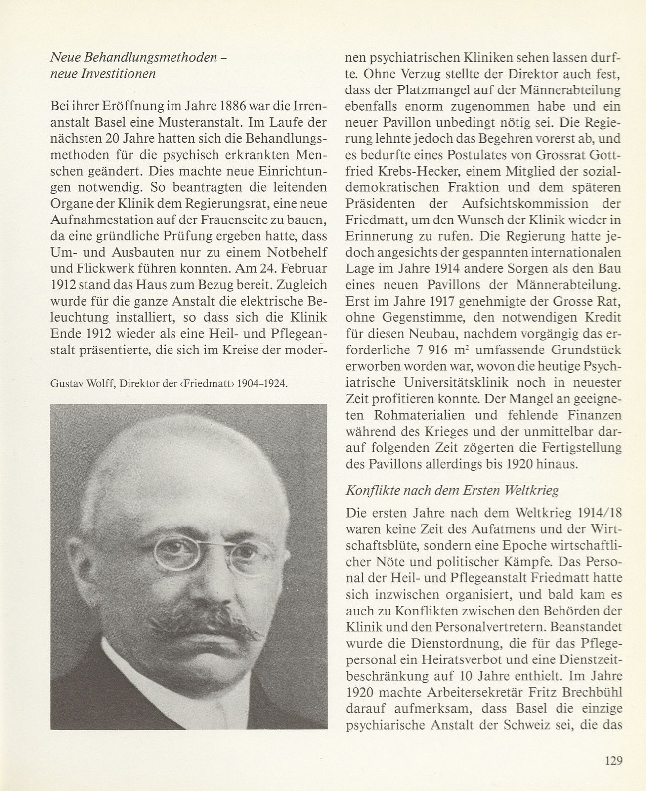 100 Jahre Psychiatrische Universitätsklinik (PUK) – Seite 5