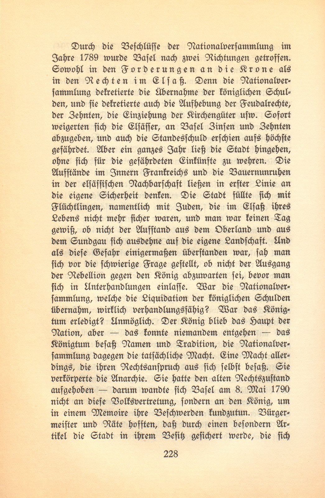 Die Mission des Stadtschreibers Ochs nach Paris 1791 – Seite 6