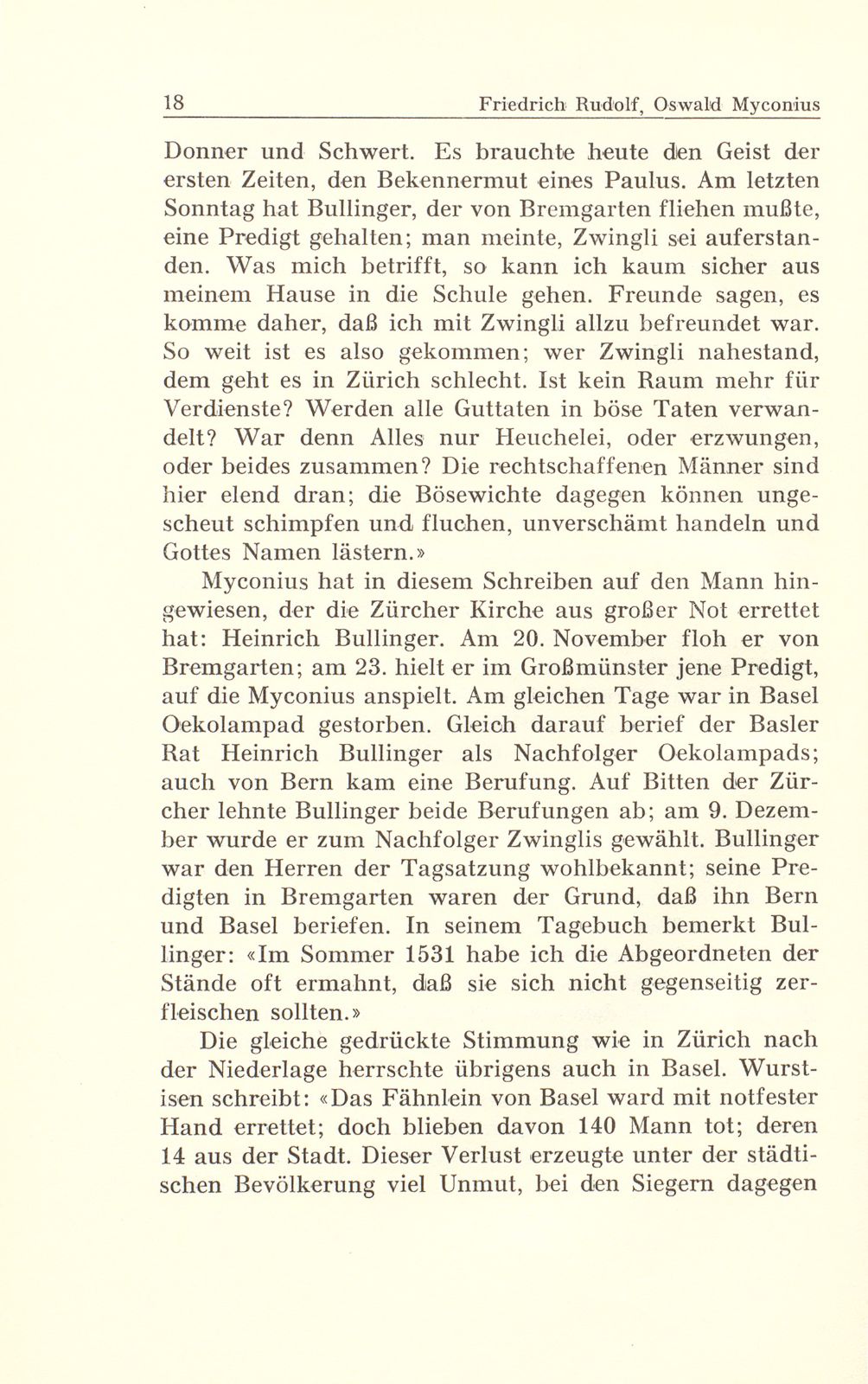 Oswald Myconius, der Nachfolger Oekolampads – Seite 5