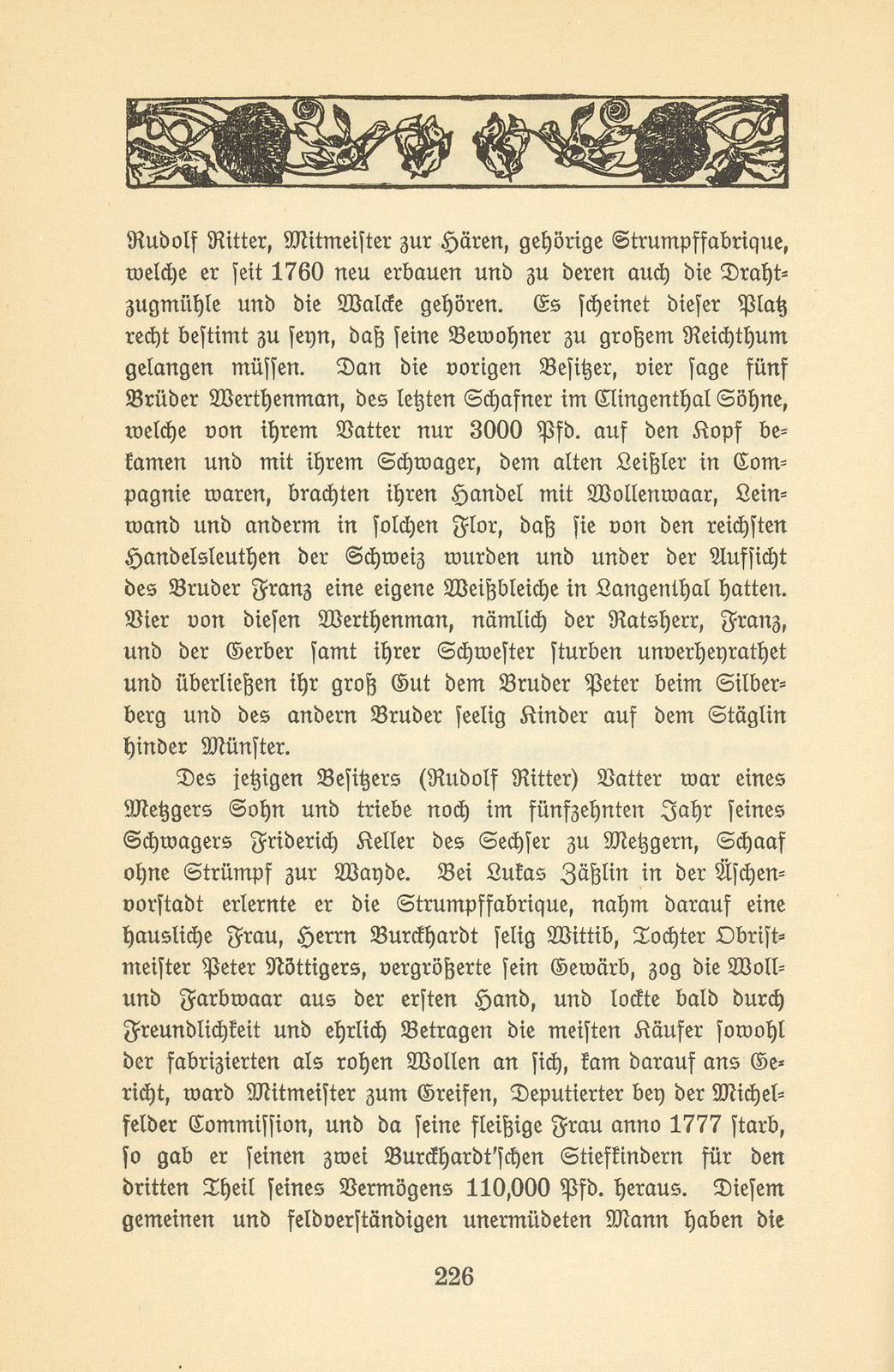 Eine Kleinbasler Chronik des 18. Jahrhunderts [Wilhelm Linder] – Seite 34