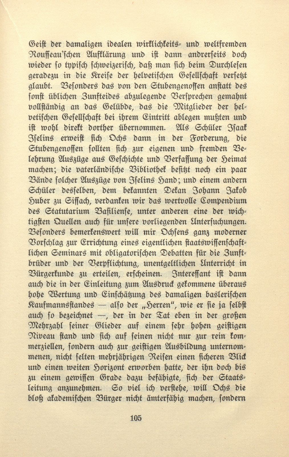 Stände und Verfassung in Basel vom 16. bis 18. Jahrhundert – Seite 36