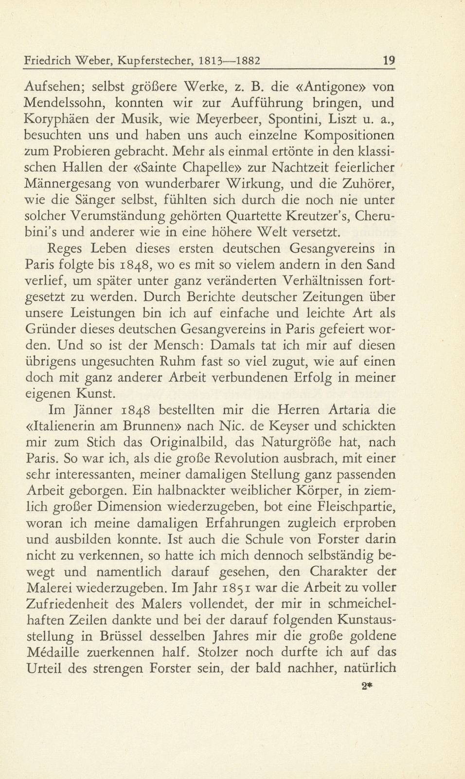 Friedrich Weber, Kupferstecher, 1813-1882. Sein Lebensgang – von ihm selbst erzählt – Seite 13