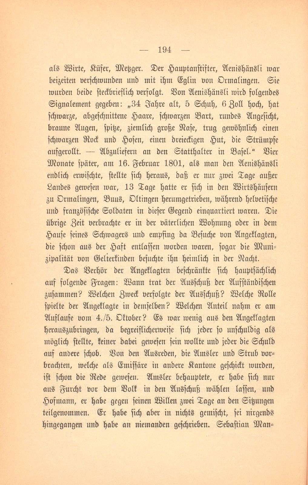 Der Bodenzinssturm in der Landschaft Basel. Oktober 1800 – Seite 30