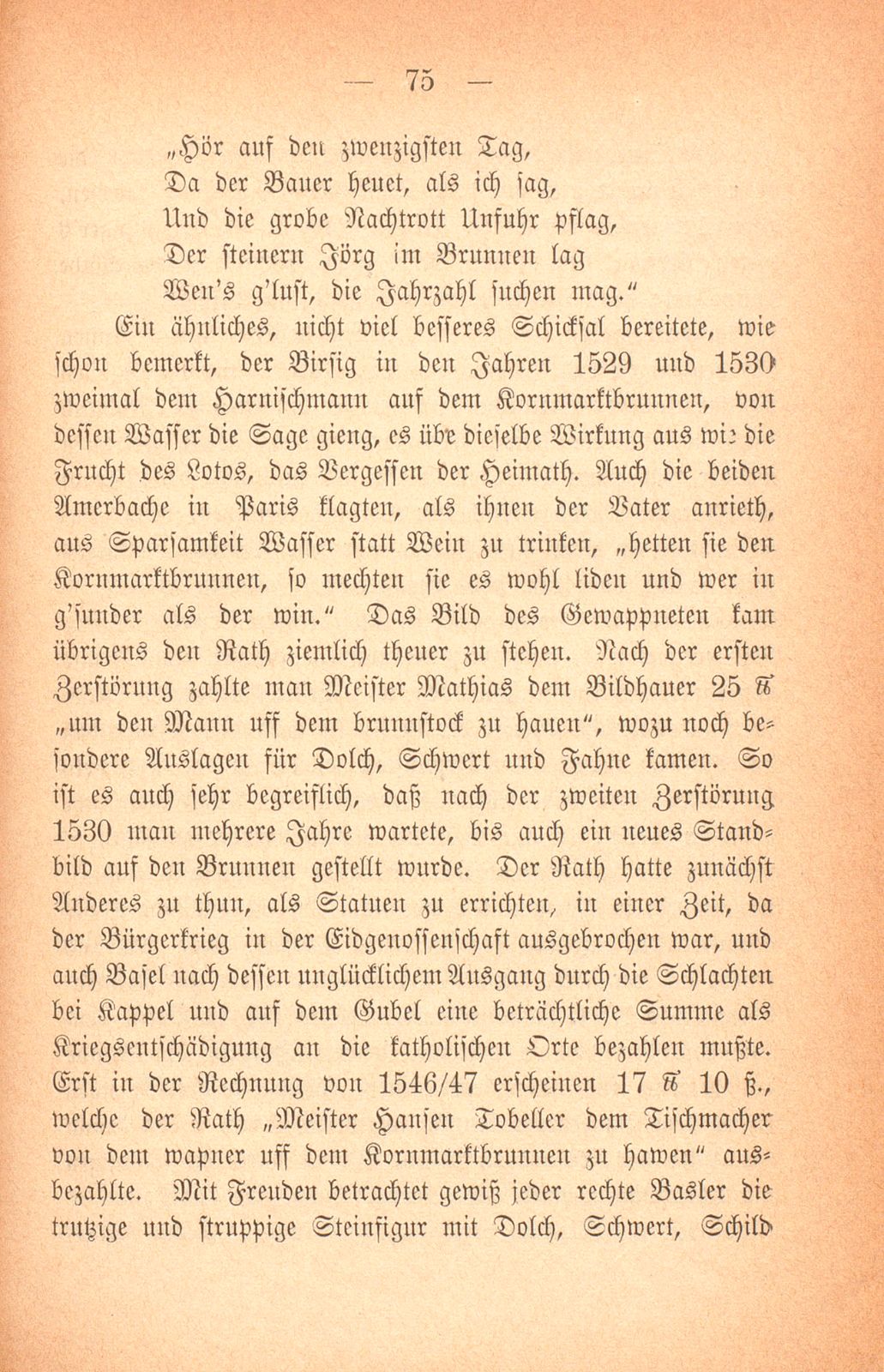 Baugeschichte Basels im XVI. Jahrhundert – Seite 24