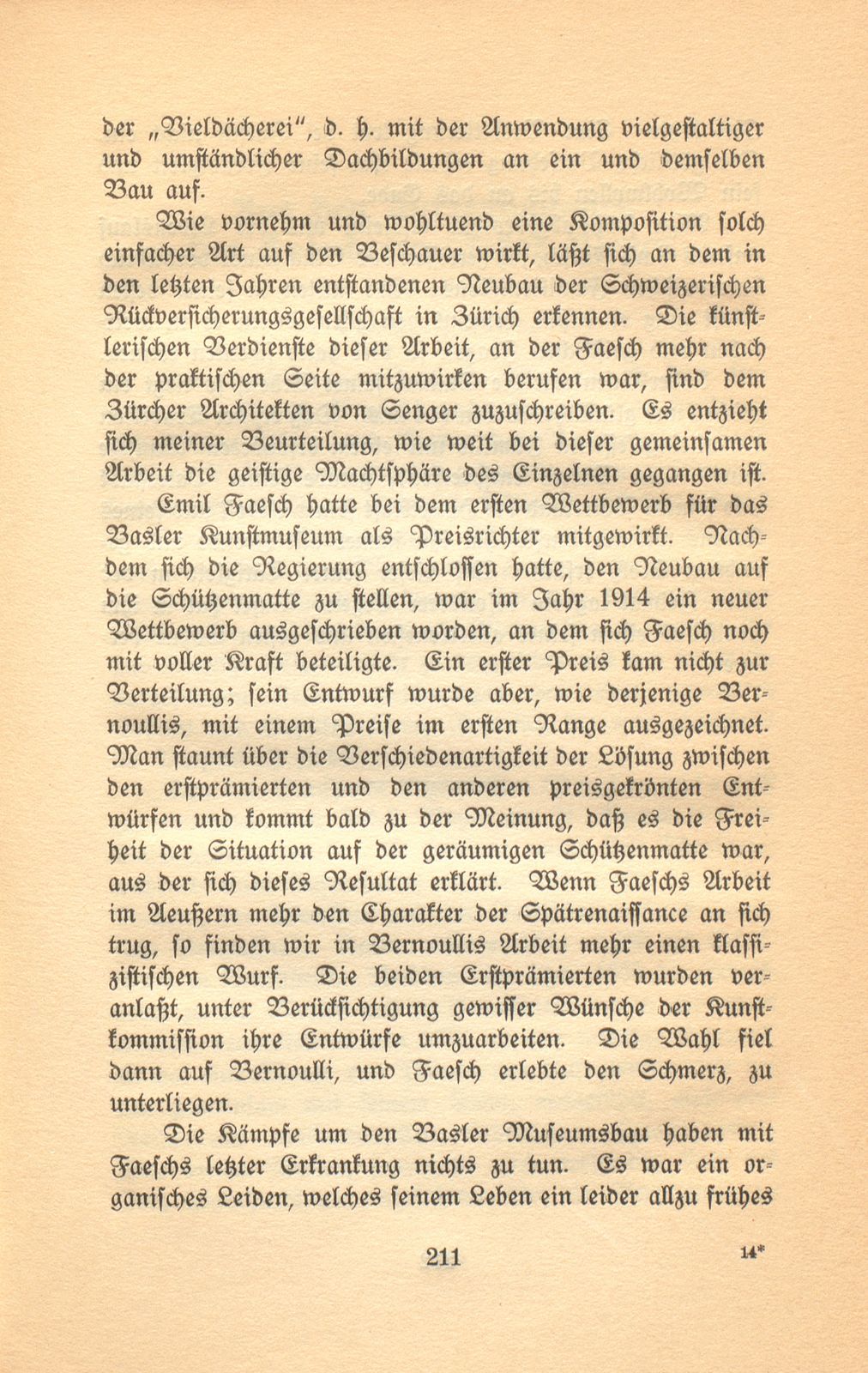 Emil Faesch, Architekt. Geb. 14. Juli 1865, gest. 23. Dezember 1915 – Seite 17