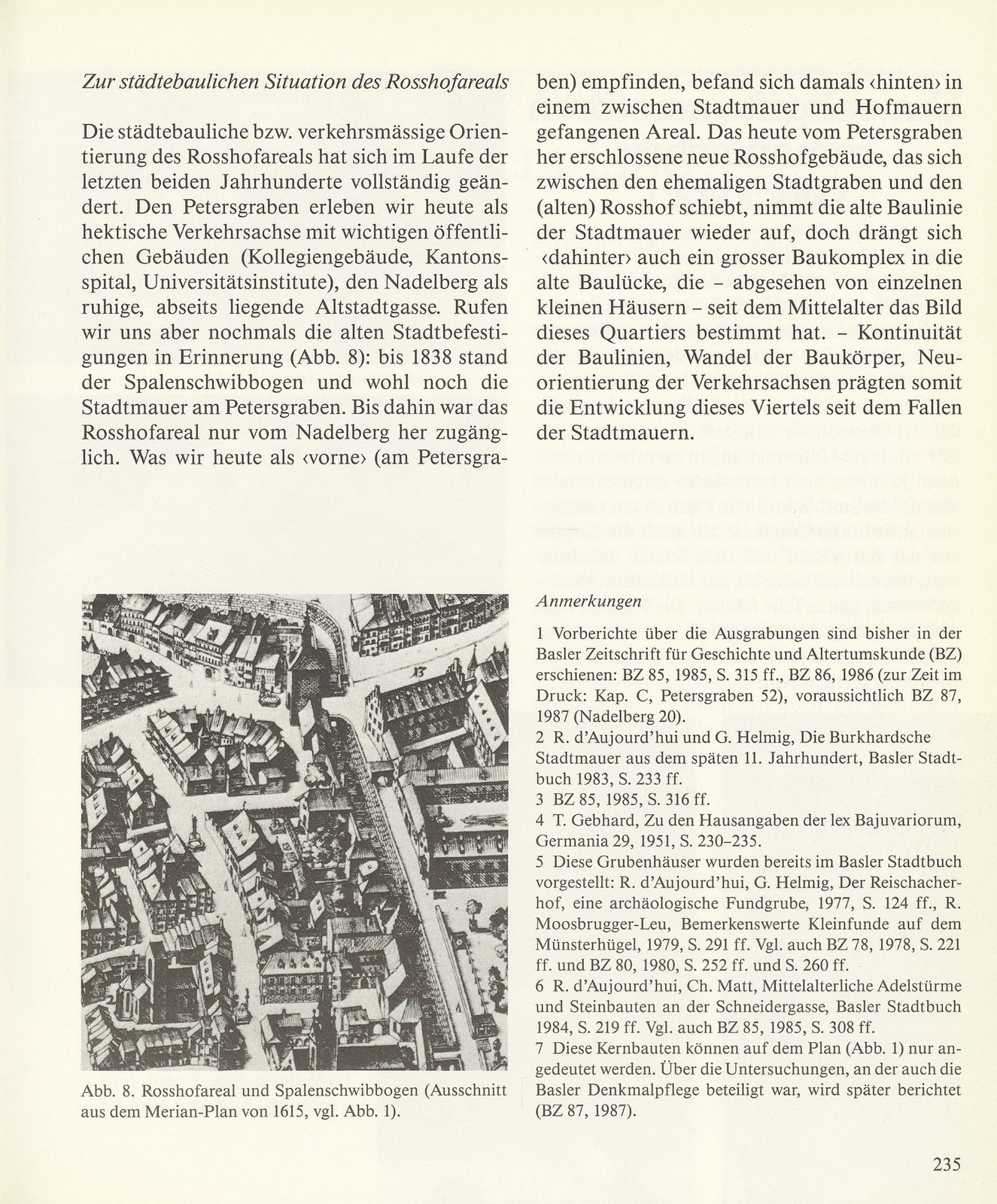 Archäologische Ausgrabungen auf dem Rosshofareal – Seite 7