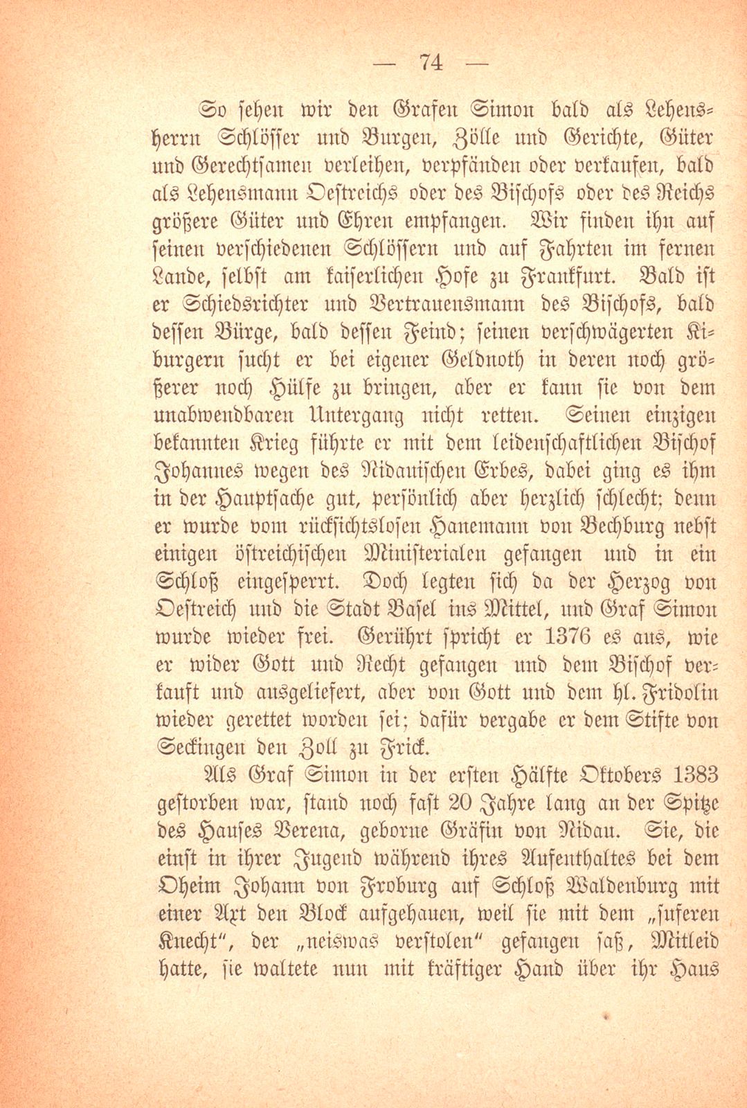 Drei Blätter aus der Geschichte des St. Jakobkrieges – Seite 7