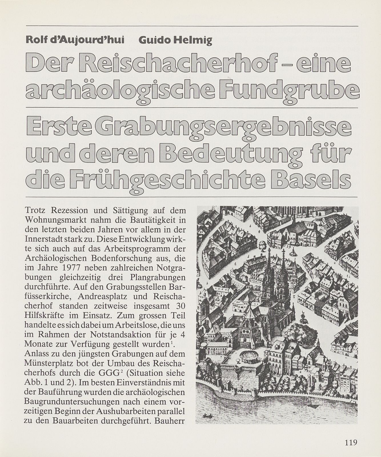 Der Reischacherhof – eine archäologische Fundgrube – Seite 1