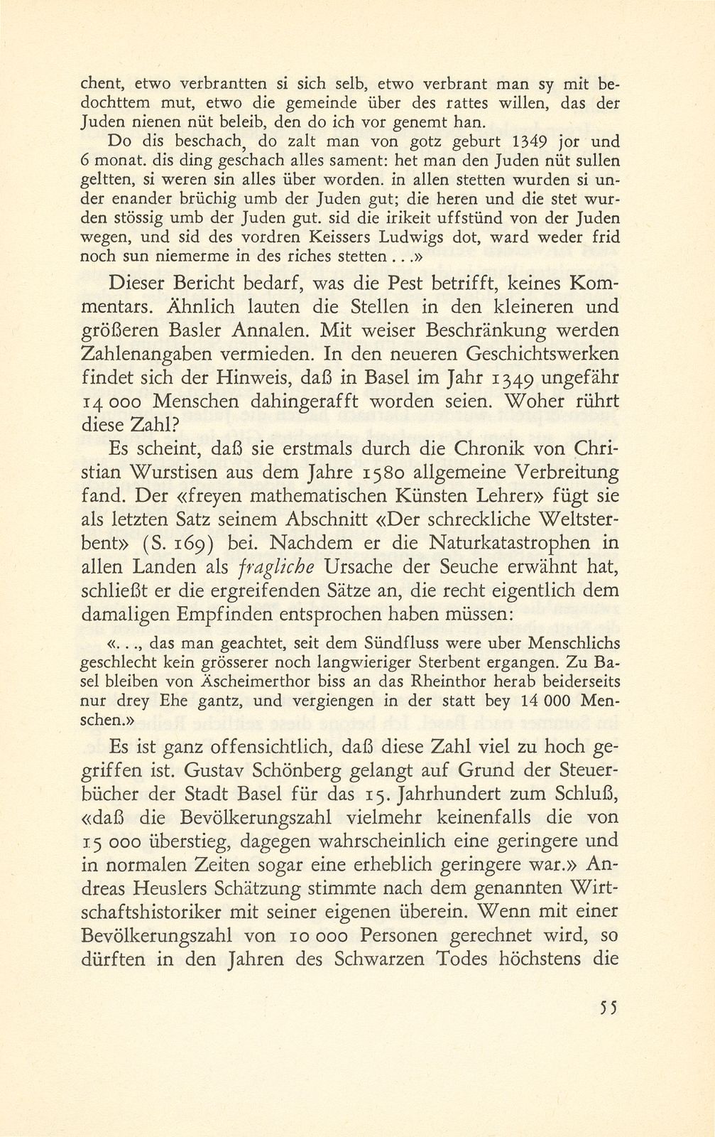 Die Pest in Basel im 14. und 15. Jahrhundert – Seite 13