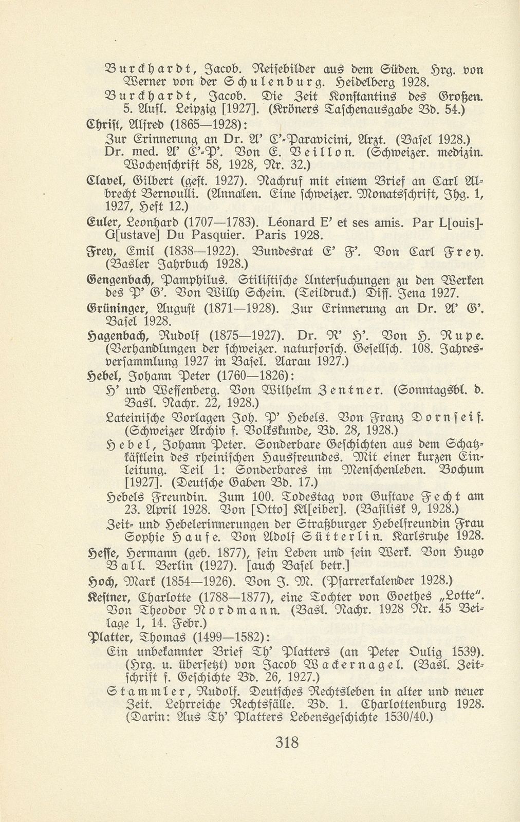 Basler Bibliographie 1928 – Seite 12