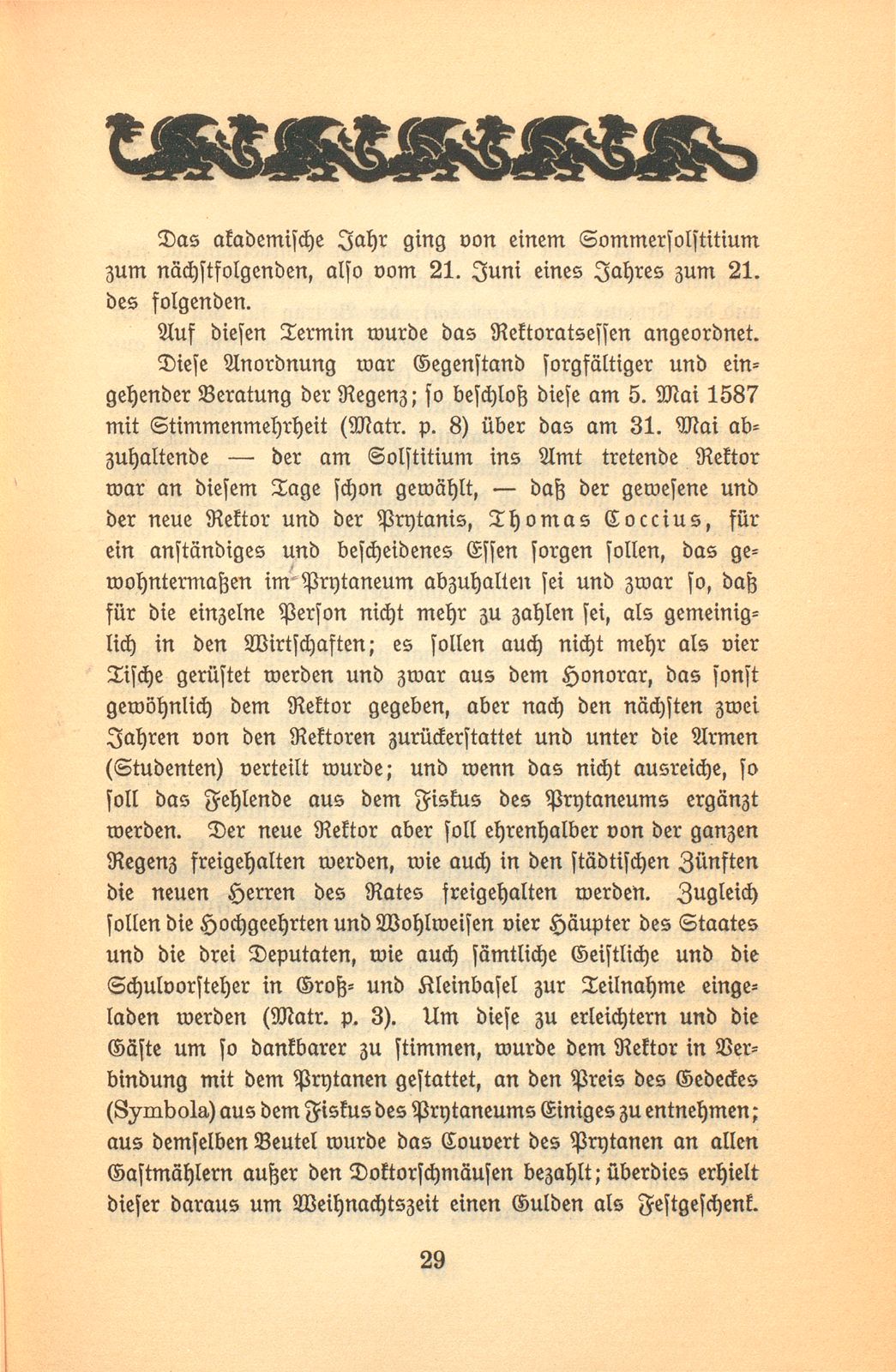 Das Prytaneum der Universität Basel. 1570-1744 – Seite 7