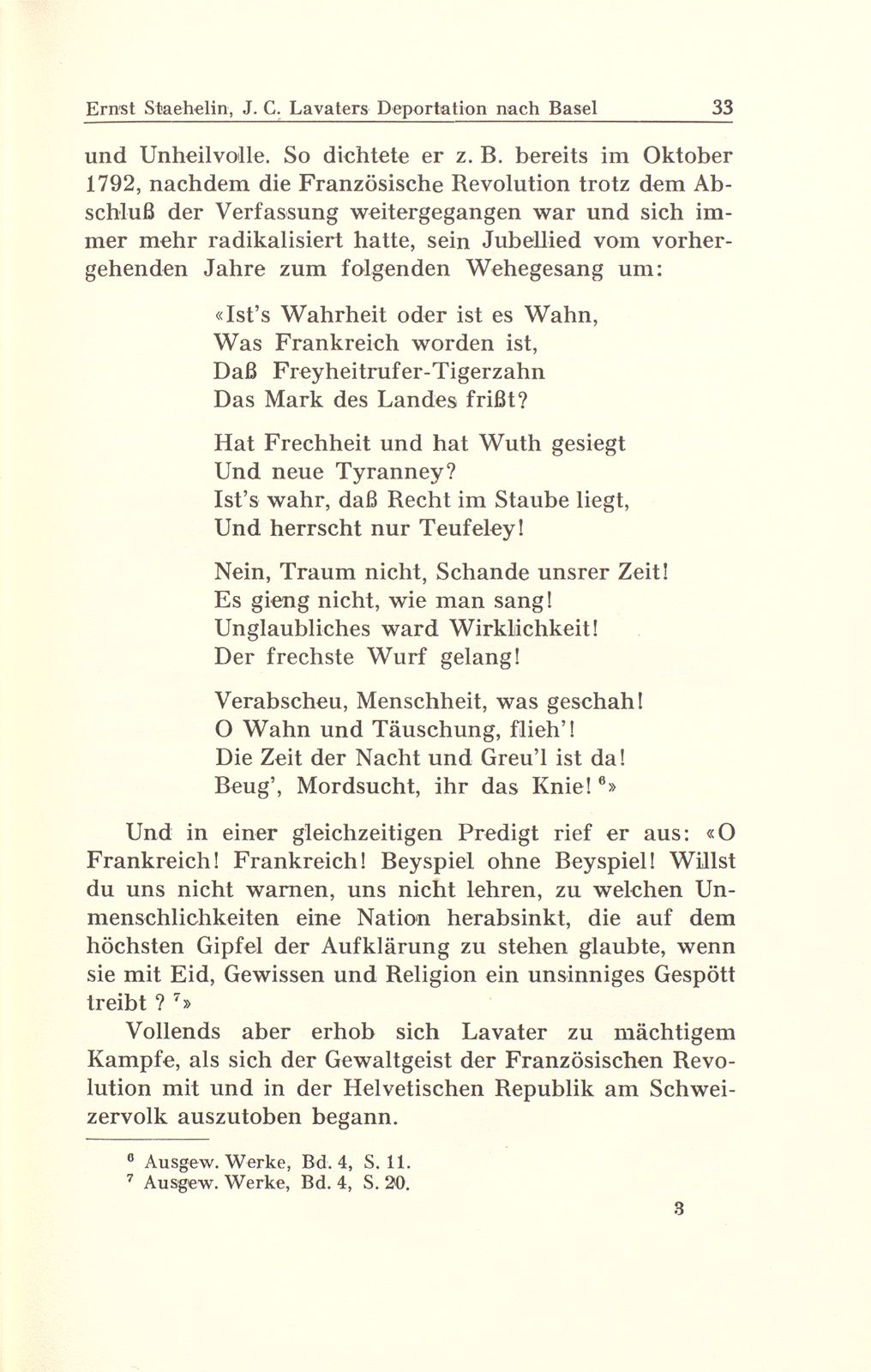 Johann Caspar Lavaters Deportation nach Basel im Jahre 1799 – Seite 3