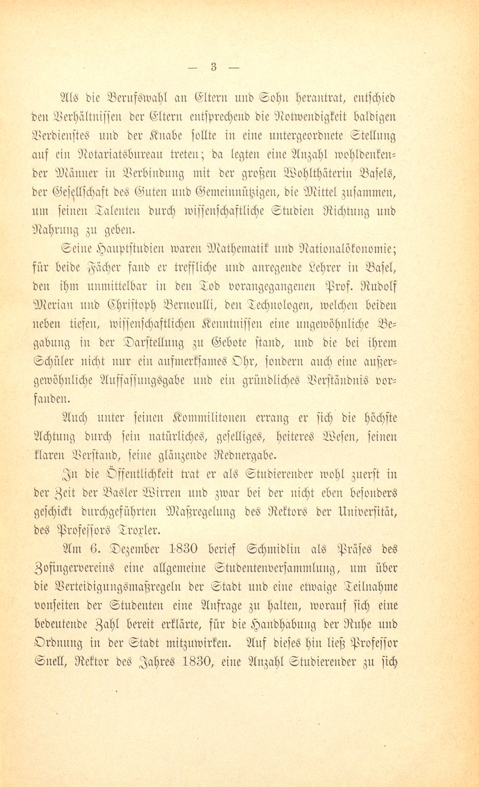 Wilhelm Schmidlin, Dr. phil., Direktor der Schweizerischen Centralbahn – Seite 3