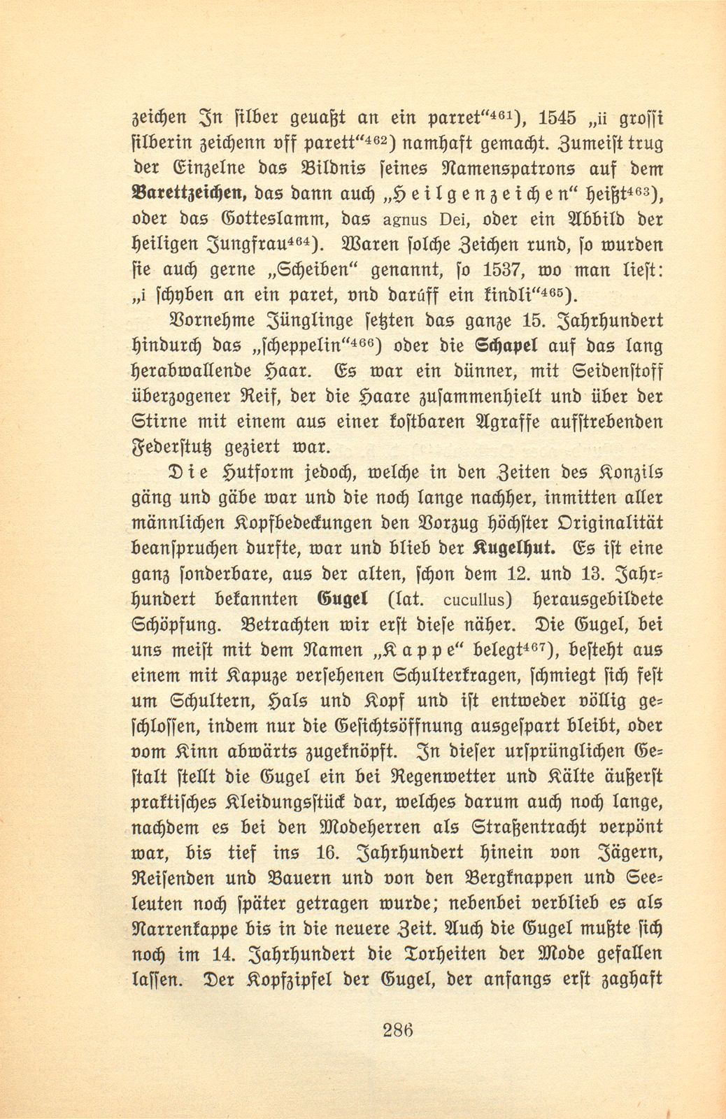 Der Basler Hausrat im Zeitalter der Spätgotik. (An Hand der schriftlichen Überlieferung.) – Seite 46