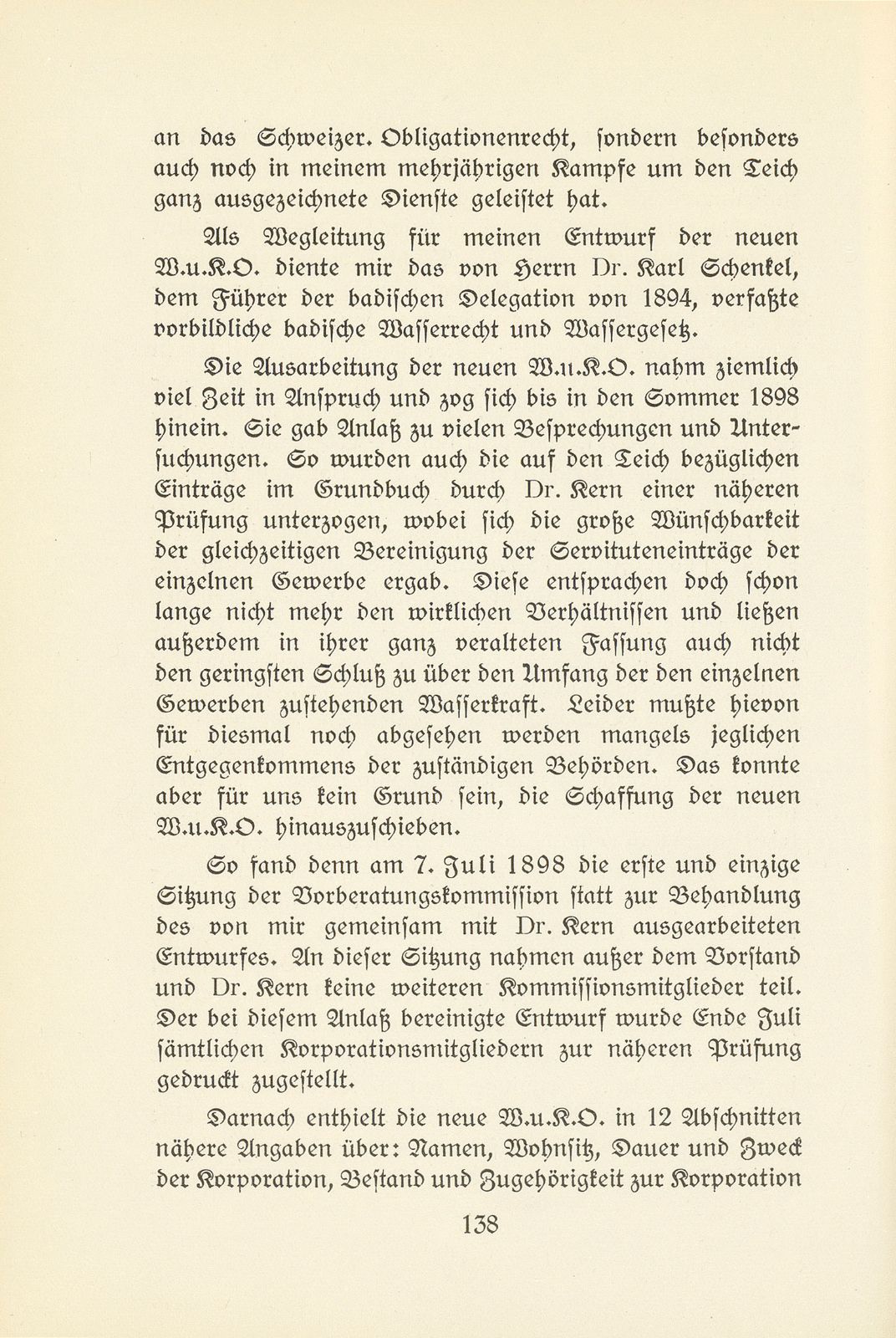 Memoiren des letzten Wassermeisters der Kleinbasler Teichkorporation – Seite 28