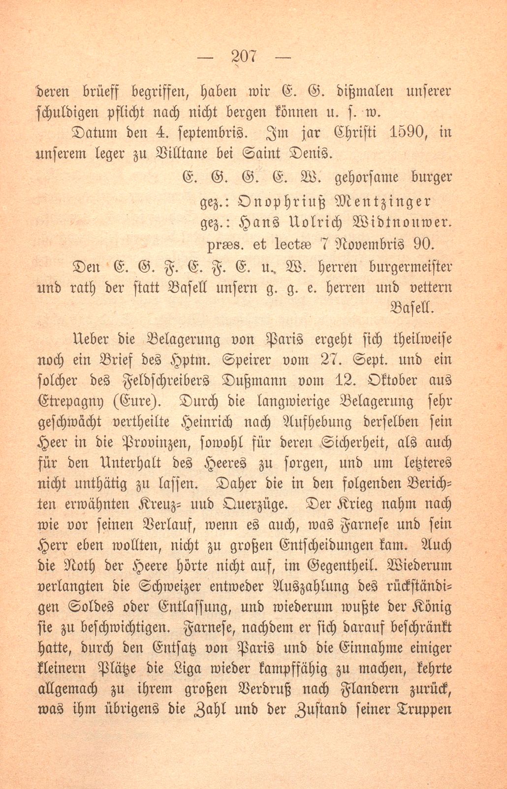 Schicksal einiger Basler Fähnlein in französischem Sold. (1589-1593.) – Seite 56