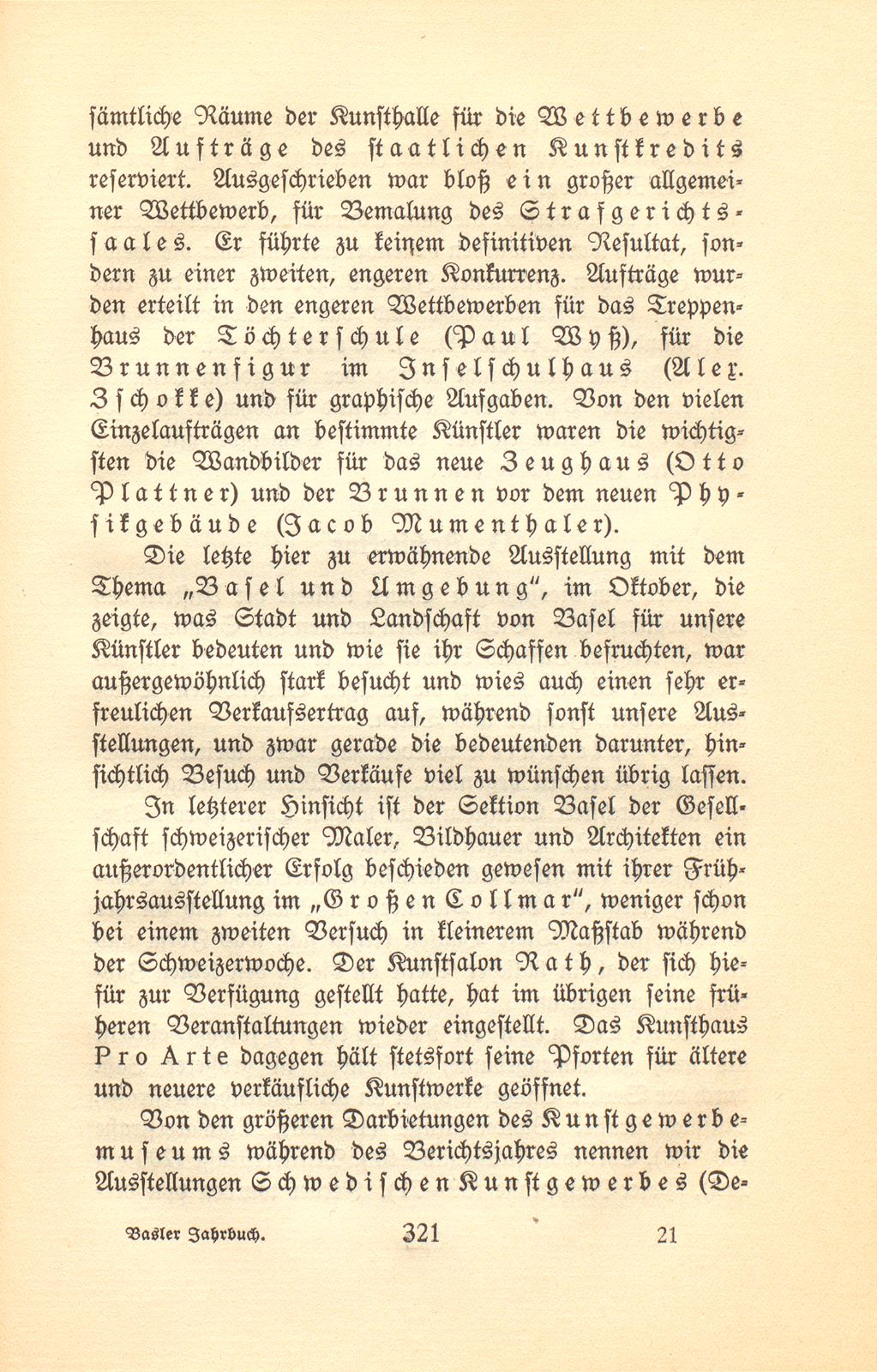 Das künstlerische Leben in Basel vom 1. November 1922 bis 1. Oktober 1923 – Seite 3