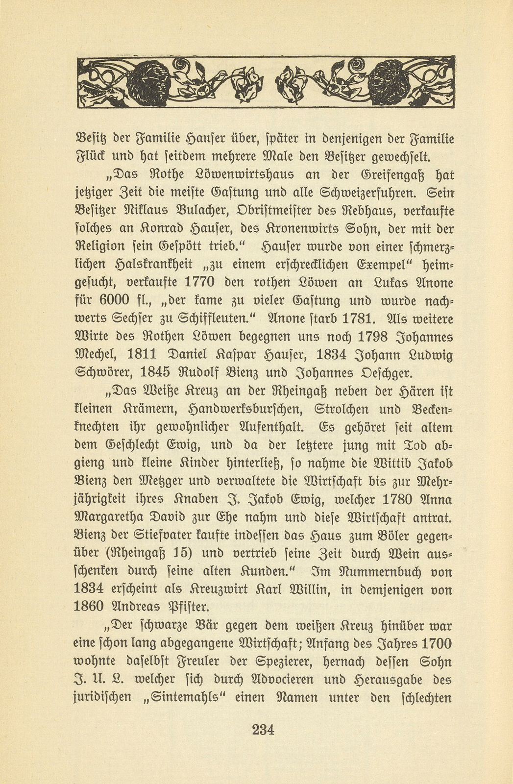 Eine Kleinbasler Chronik des 18. Jahrhunderts [Wilhelm Linder] – Seite 42