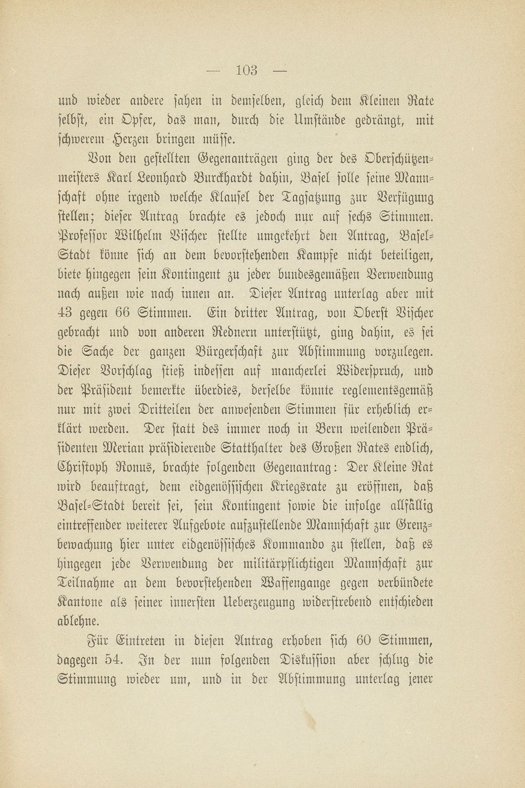 Basel zur Zeit der Freischarenzüge und des Sonderbunds – Seite 59