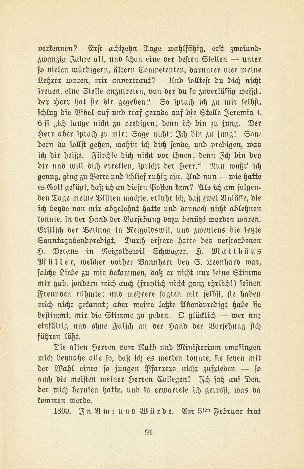 Aus den Aufzeichnungen von Pfarrer Daniel Kraus 1786-1846 – Seite 38