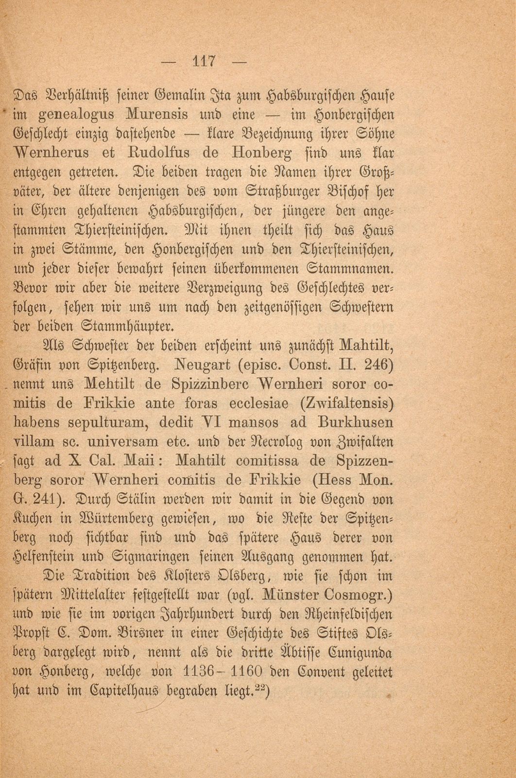 Die Genealogie der Grafen von Thierstein und Honberg – Seite 16