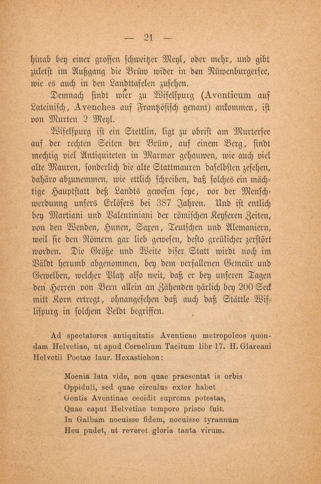 Beschreibung Thomä Platters Reyssen, die er von Basell auss in Franckreich gethan hatt anno 1595 – Seite 9