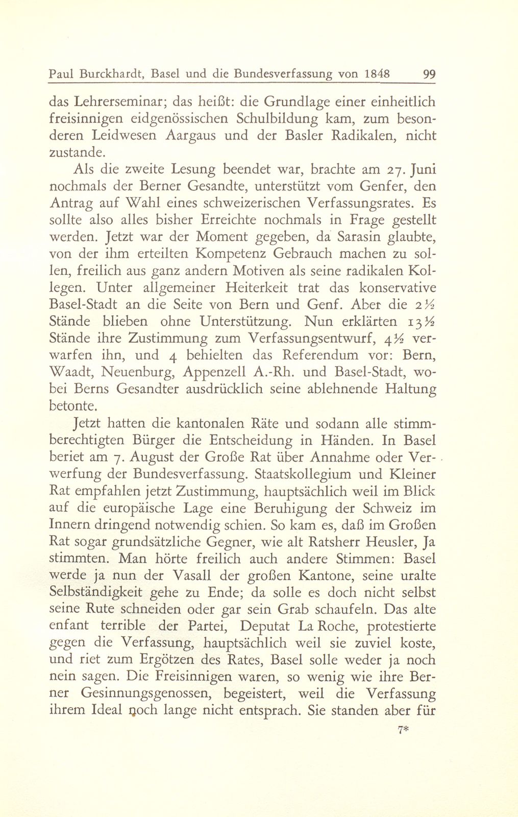 Basel und die Bundesverfassung von 1848 – Seite 9