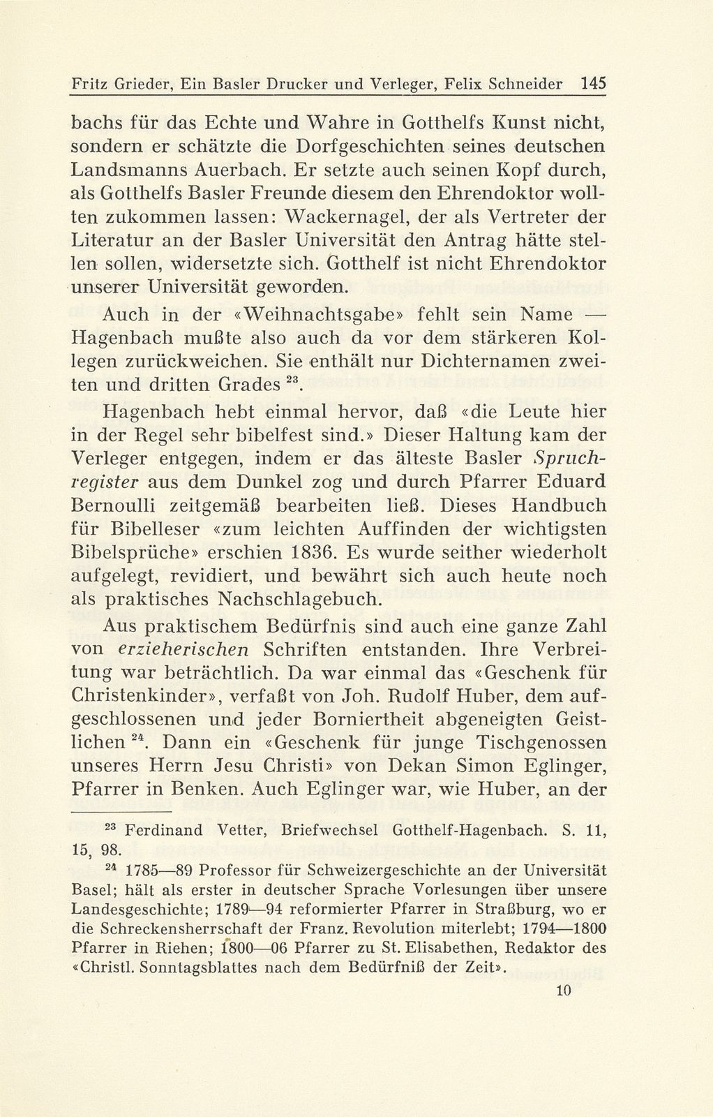 Ein Basler Drucker und Verleger im Dienste des Pietismus: Felix Schneider (1768-1845) – Seite 24