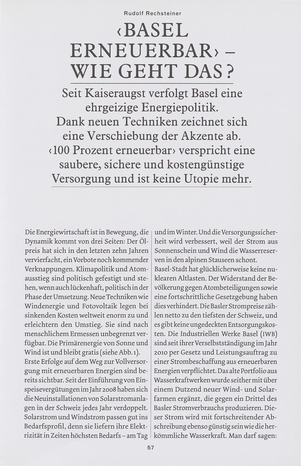 ‹Basel erneuerbar› – Wie geht das? – Seite 1