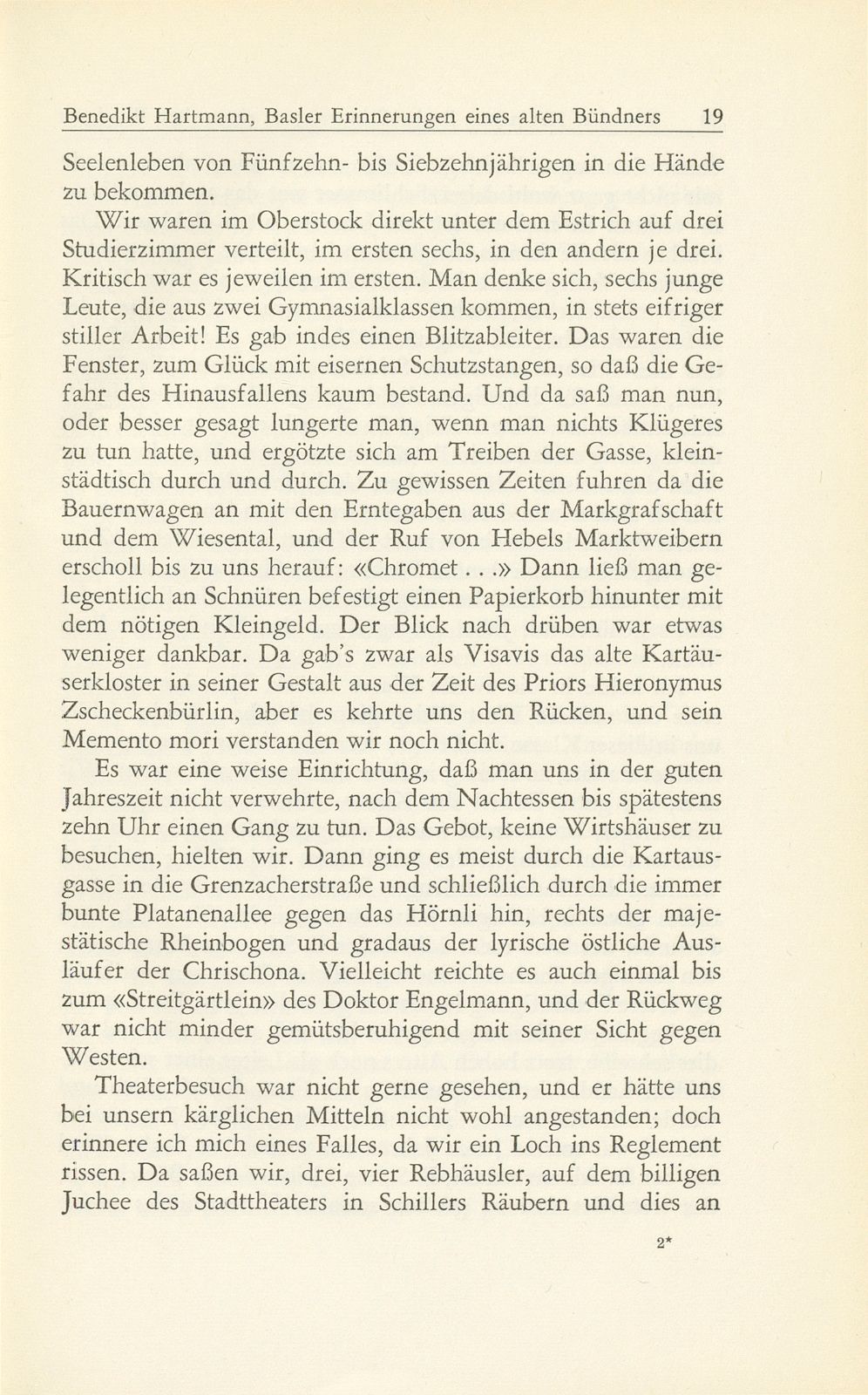 Basler Erinnerungen eines alten Bündners – Seite 6