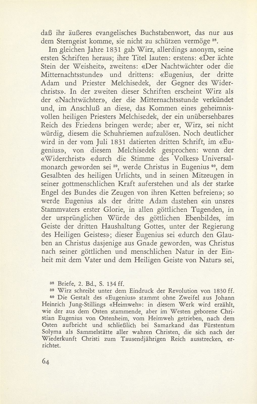 Der Basler Seidenbandweber Johann Jakob Wirz als Hellseher und Gründer der Nazarenergemeine – Seite 15