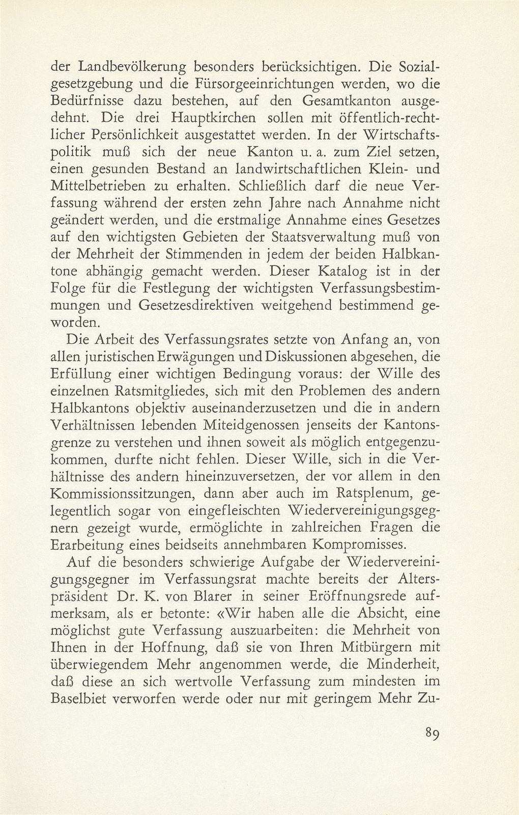 Die Grundlagen eines neuen Staates entstehen. (Zum Verfassungsentwurf und zu den Gesetzesdirektiven des zukünftigen Standes Basel.) – Seite 3