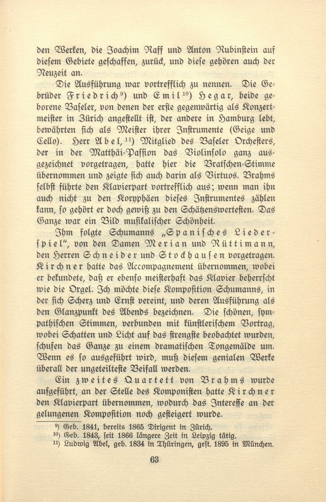 Reiseskizzen von Eduard Genast, Basel 1865 – Seite 12