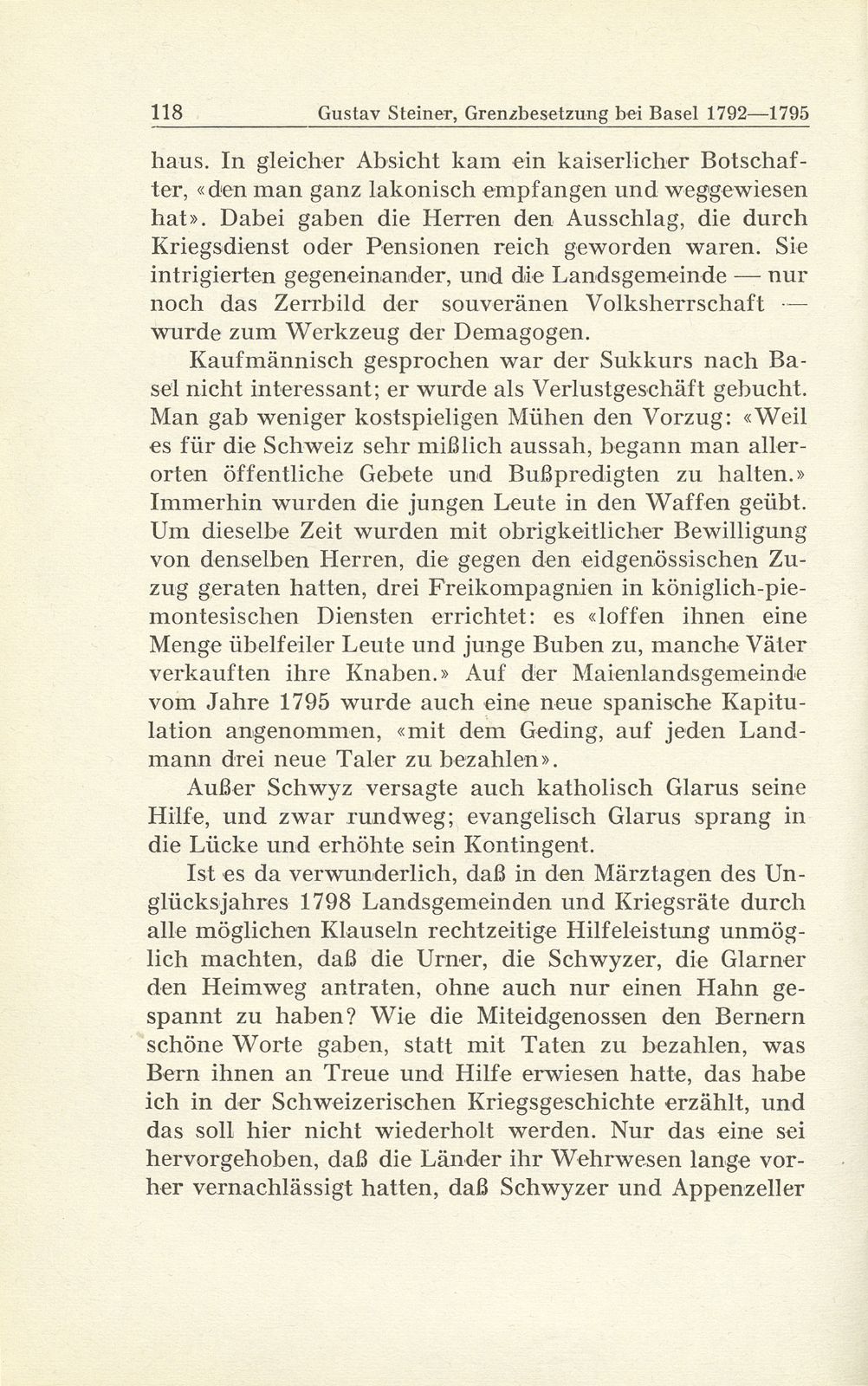 Grenzbesetzung bei Basel im Revolutionskrieg 1792-1795 – Seite 17