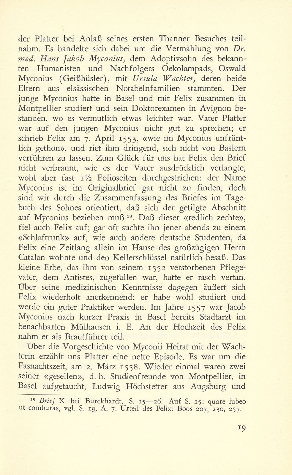 Aus der Frühzeit von Felix Platters Praxis – Seite 12