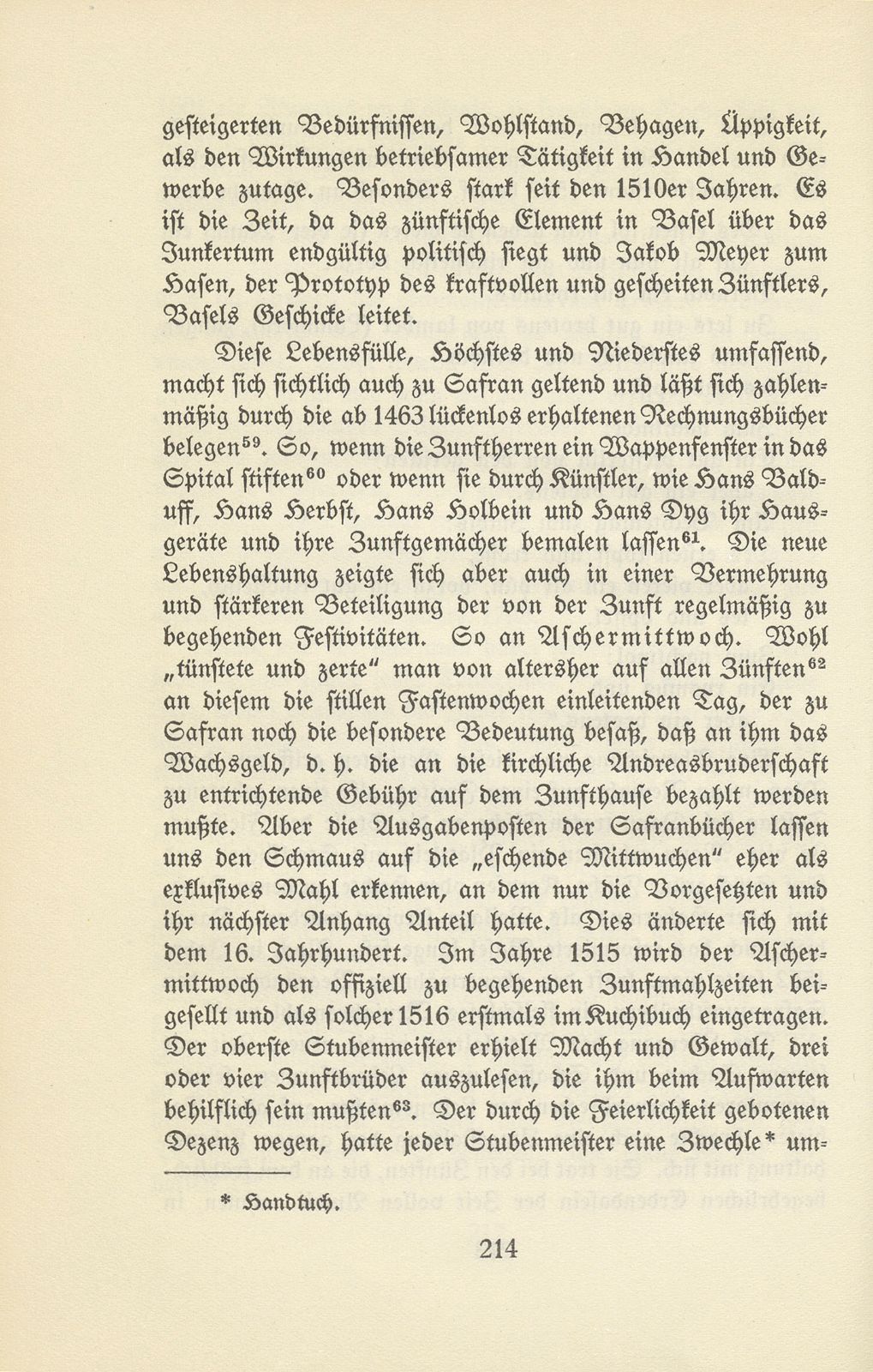 Die Kuchibücher der Safranzunft – Seite 17