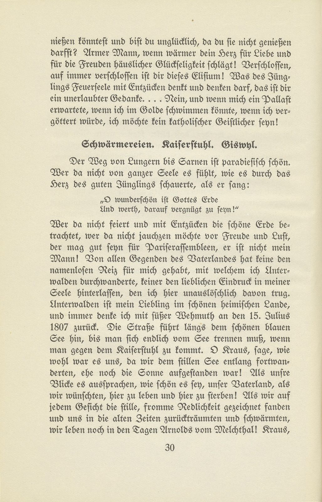 Feiertage im Julius 1807 von J.J. Bischoff – Seite 9