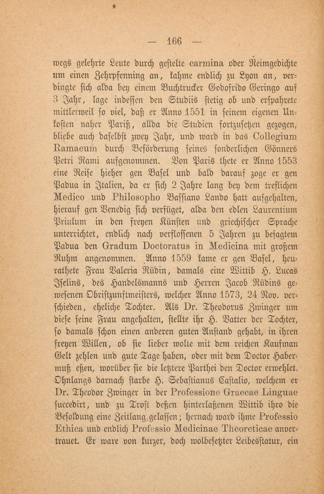 Aus einem baslerischen Stammbuch, XVII. Jahrhundert – Seite 30