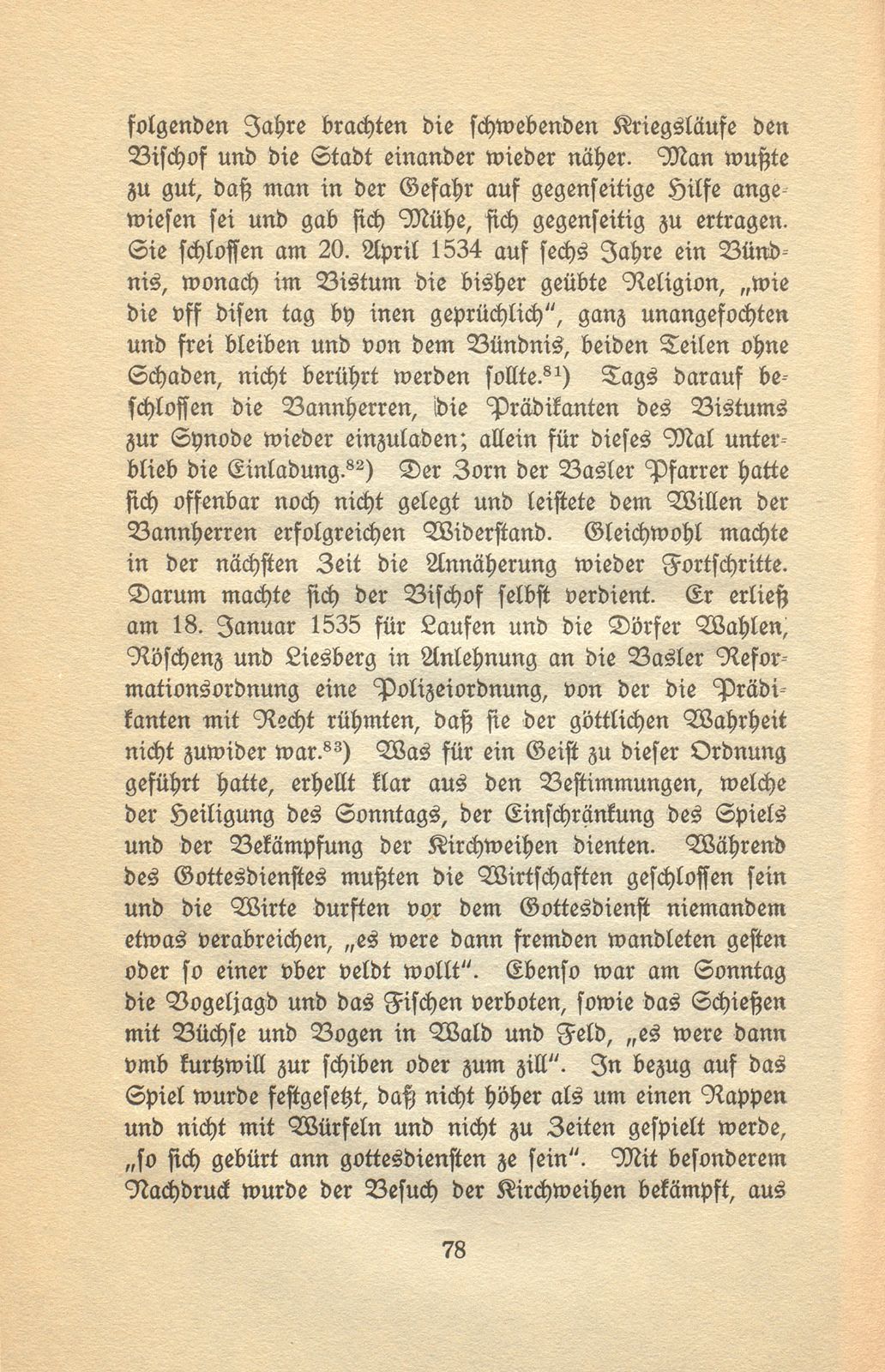 Die Reformation im baslerisch-bischöflichen Laufen – Seite 42