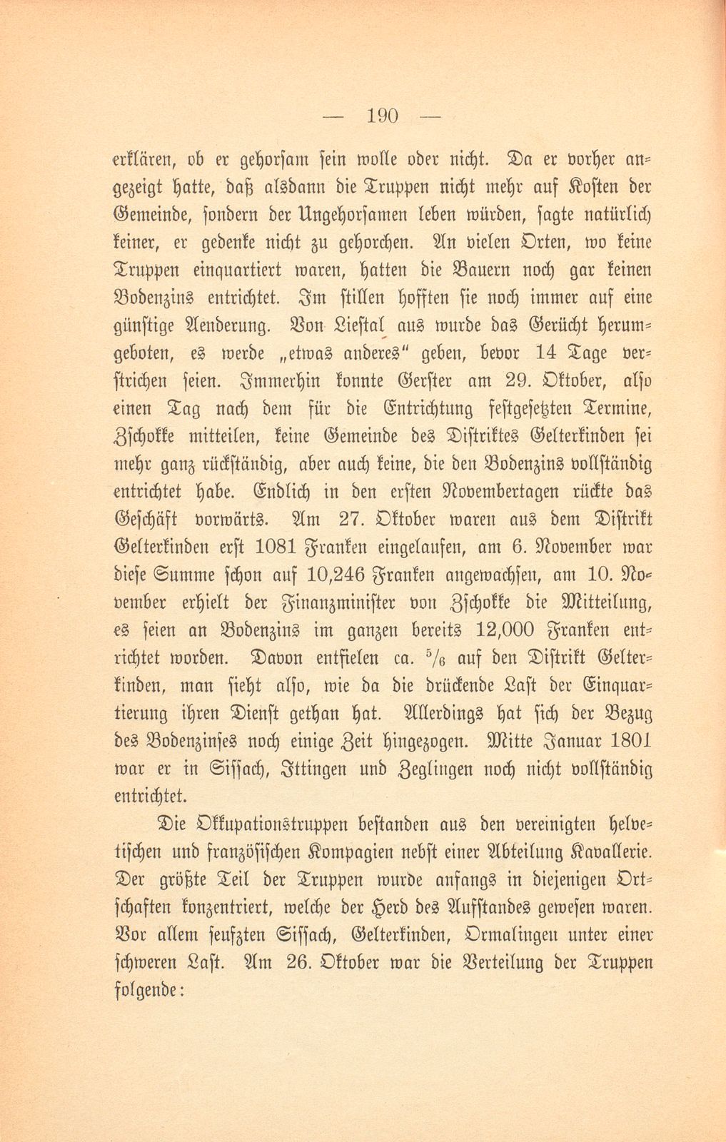 Der Bodenzinssturm in der Landschaft Basel. Oktober 1800 – Seite 26