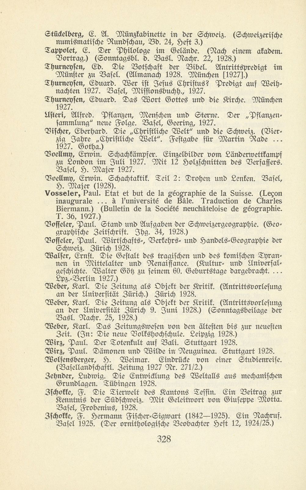 Basler Bibliographie 1928 – Seite 22