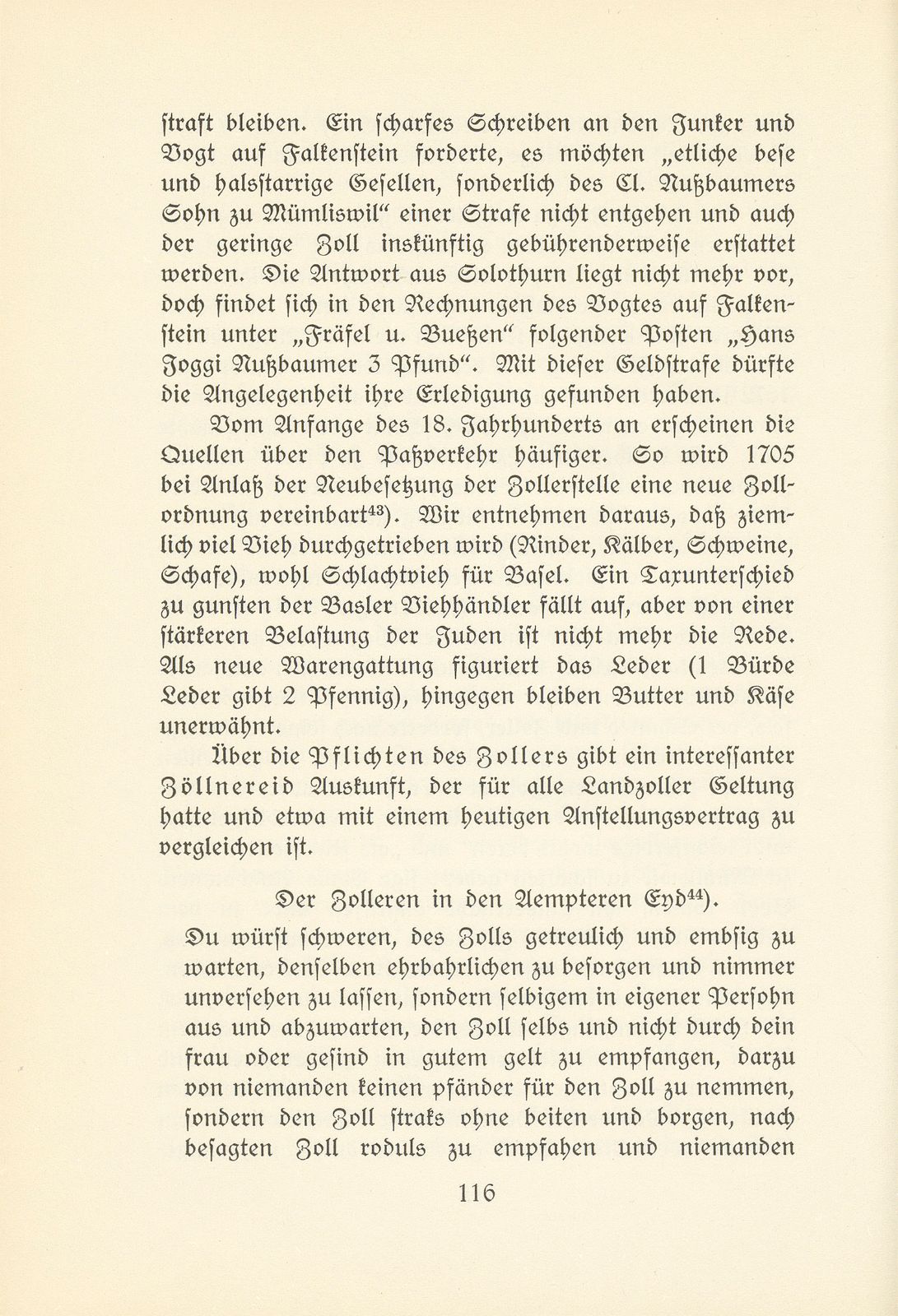 Der Wasserfallenweg, ein vergessener Juraübergang – Seite 20