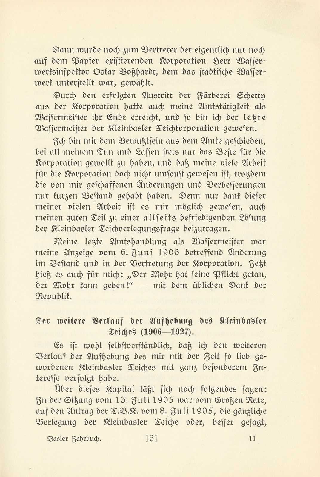 Memoiren des letzten Wassermeisters der Kleinbasler Teichkorporation – Seite 53