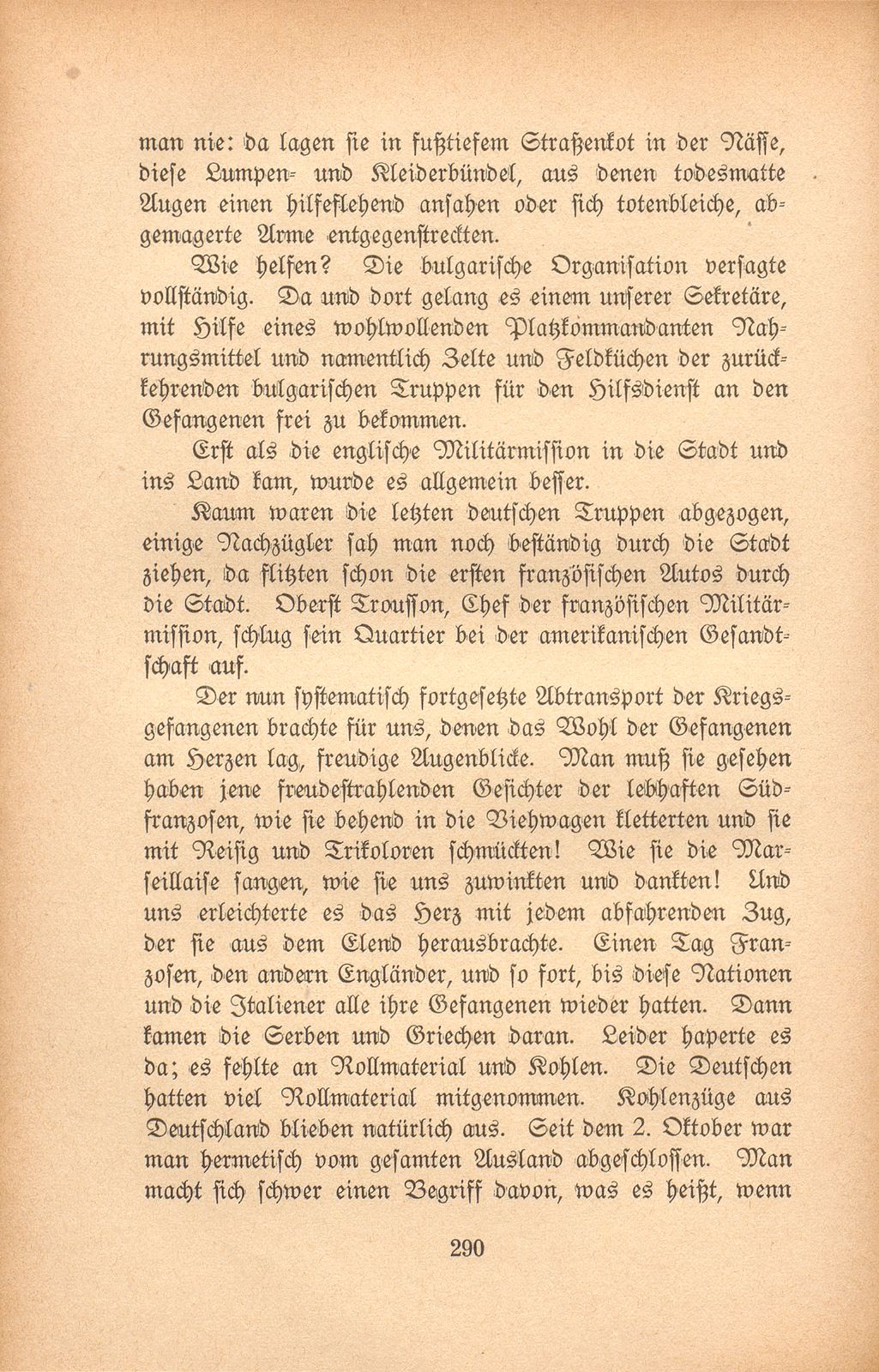 Eindrücke aus der Zeit unmittelbar vor und nach dem Waffenstillstand in Bulgarien – Seite 13