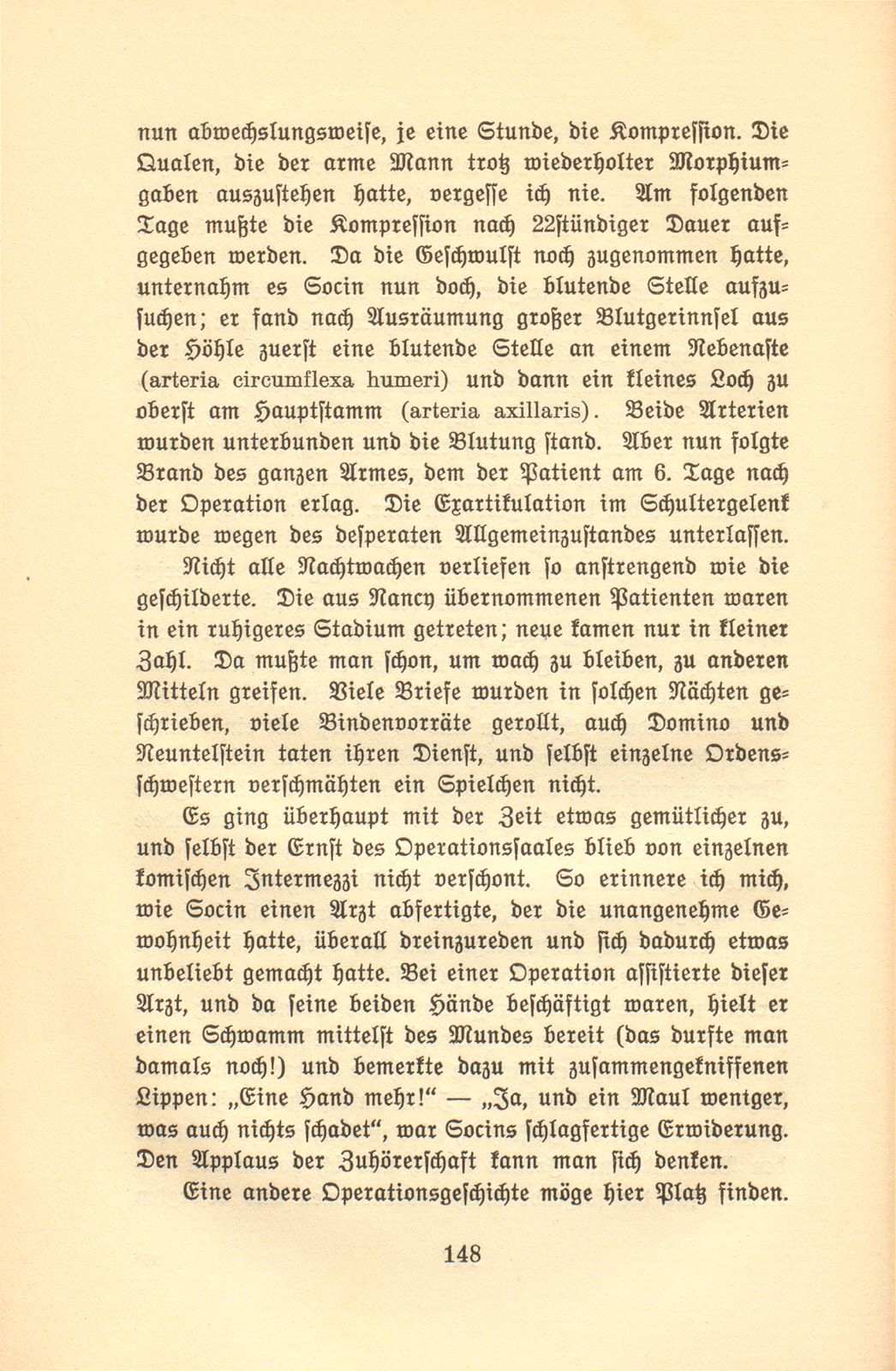 Lazaretterinnerungen aus dem Kriege 1870/71 – Seite 38