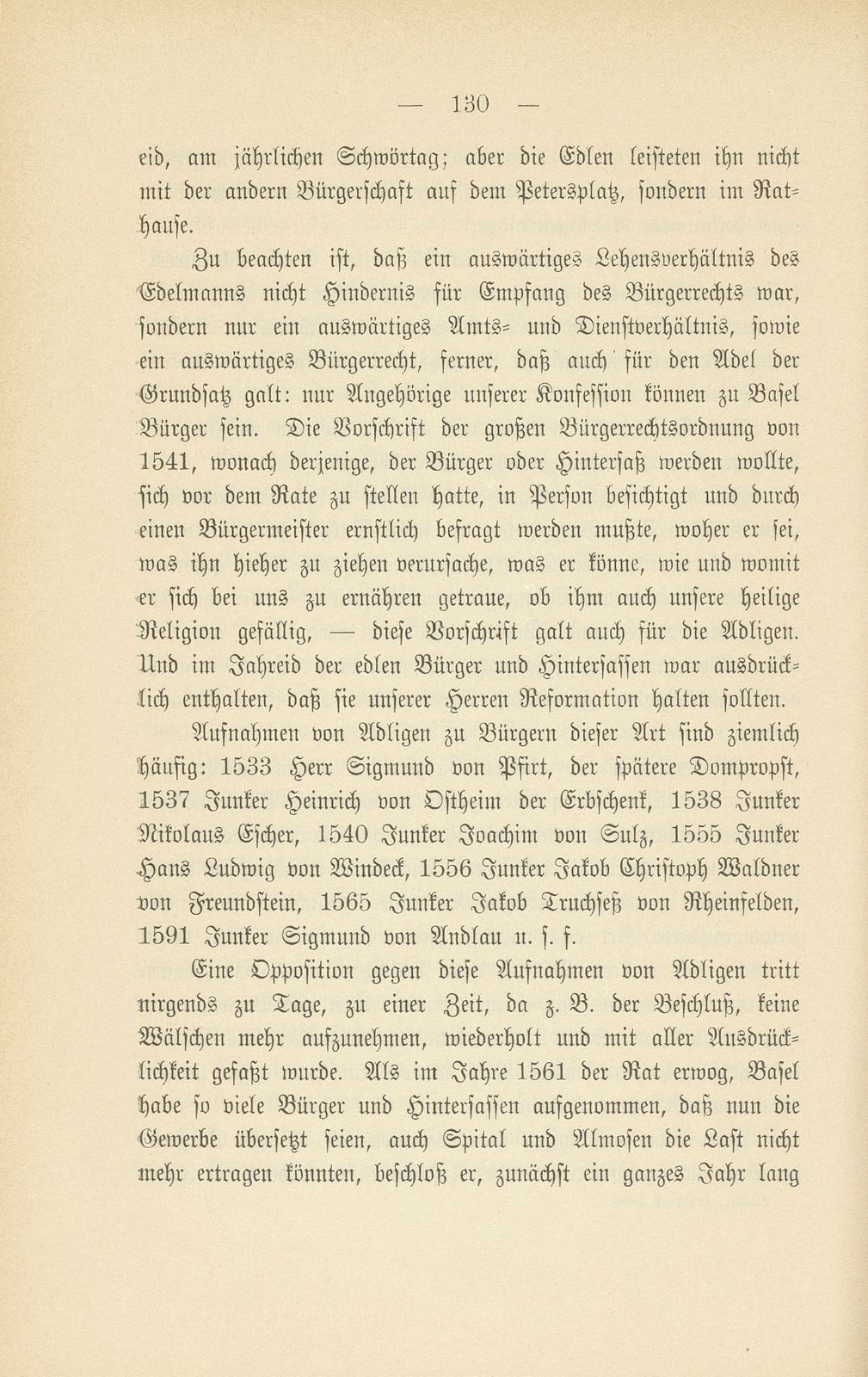 Basels Beziehungen zum Adel seit der Reformation – Seite 12