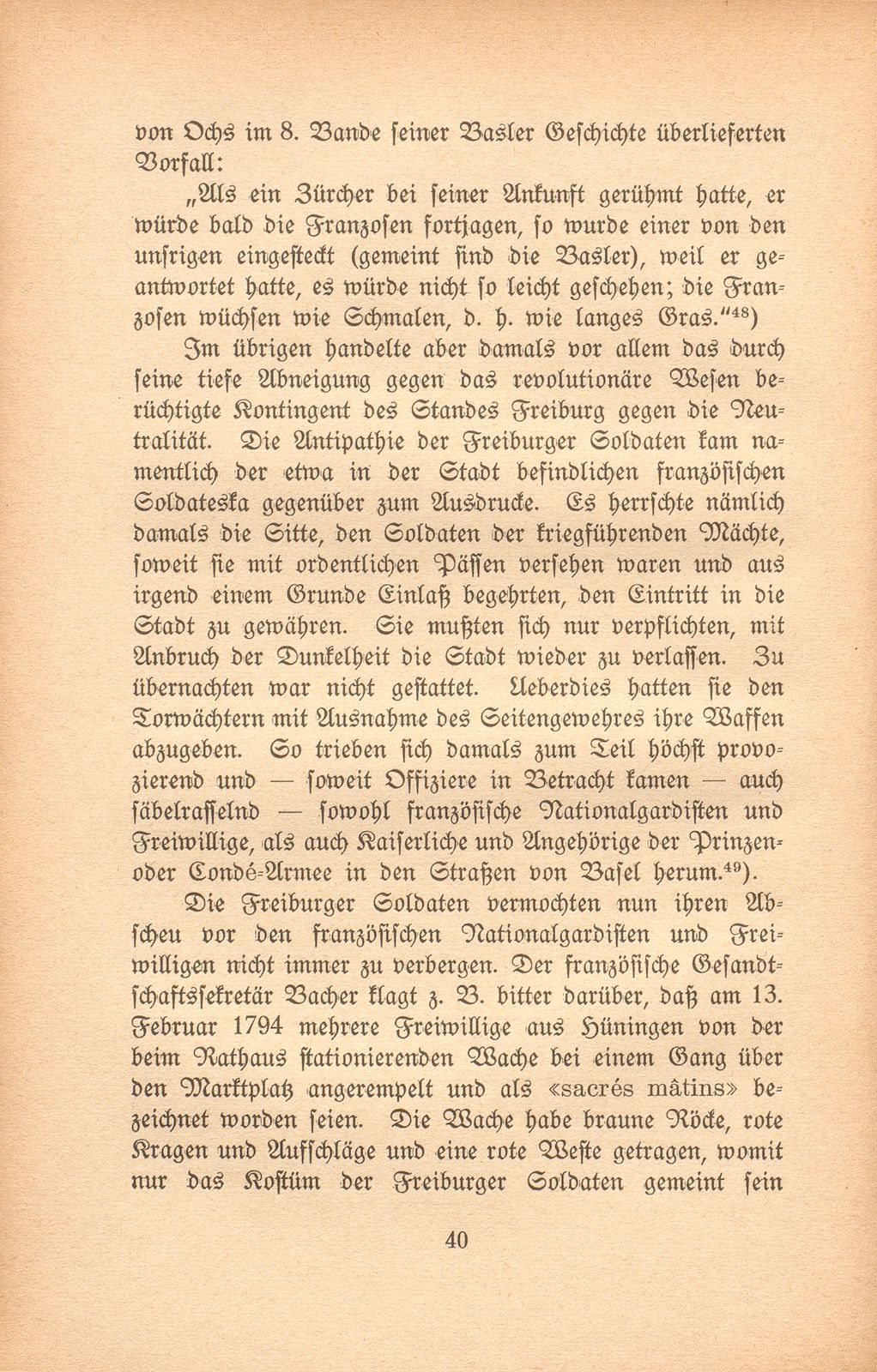 Kriegsnöte der Basler in den 1790er Jahren – Seite 27