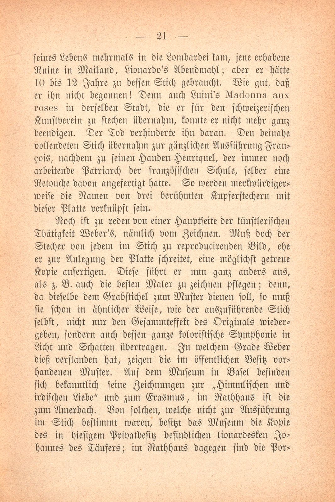 Friedrich Weber, geb. 10. September 1813, gest. 17. Februar 1882 – Seite 21