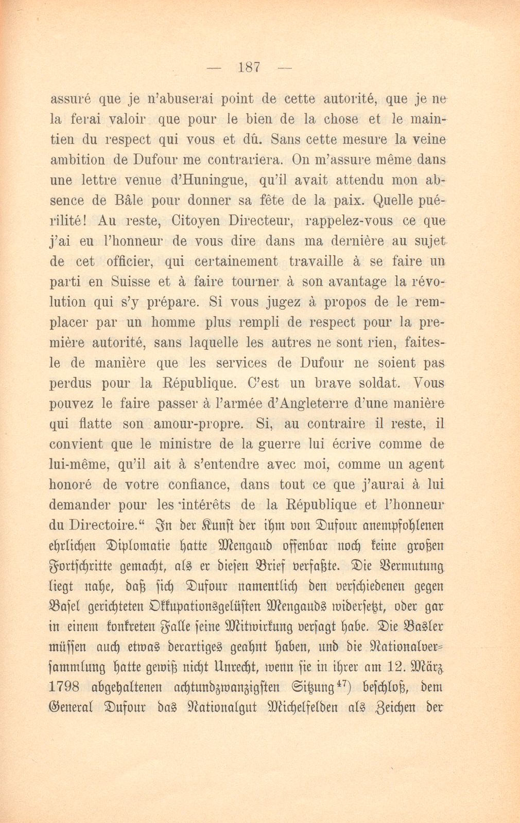 Mengaud und die Revolutionierung der Schweiz – Seite 52