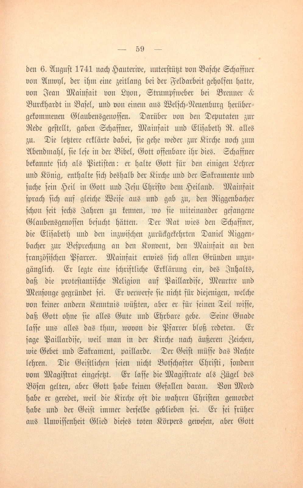 Die Basler Separatisten im achtzehnten Jahrhundert – Seite 6